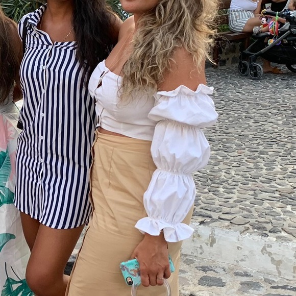 White crop top - Picture 3 of 4